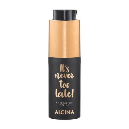 ALCINA It's never too late Anti-Wrinkle Serum – serum do twarzy przeciwzmarszczkowe, 30 ml