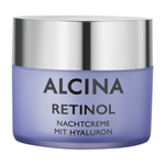ALCINA Retinol Night Cream – przeciwzmarszczkowy krem do twarzy na noc z retinolem, 50 ml