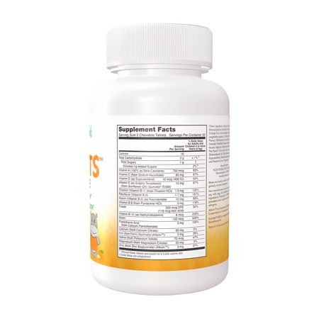 Now Foods Kid Vits Juicy Orange 120 tabletek