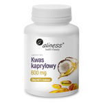Aliness Kwas Kaprylowy 600 mg 90 kapsułek