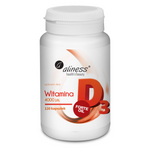 Aliness Witamina D3 4000 iu FORTE OIL 120 kapsułek