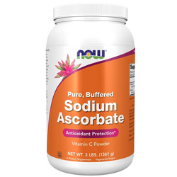 Now Foods Askorbinian Sodu Puder 1361 g