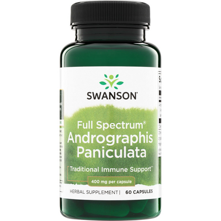 Swanson Full Spectrum Andrographis Paniculata 400 mg 60 kapsułek