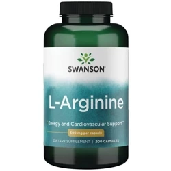 Swanson L-Arginina 500 mg 200 kapsułek