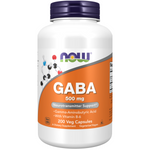 Now Foods GABA 500 mg 200 veg kapsułek