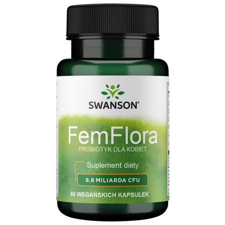 Swanson Femflora Probiotyk dla Kobiet 60 kapsułek