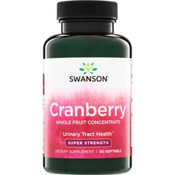 Swanson Żurawina (Cranberry Whole Fruit) Extract 420 mg 60 kapsułek