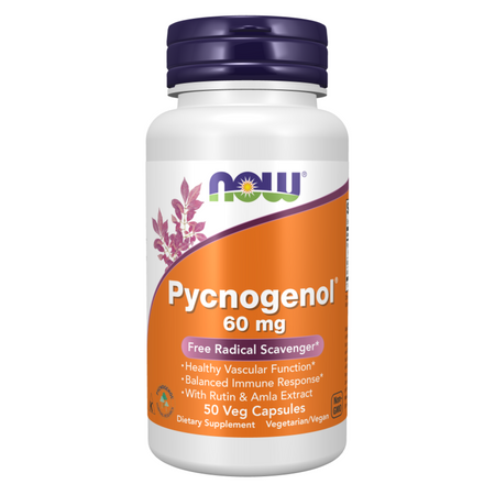 Now Foods Pycnogenol 60 mg 50 kapsułek