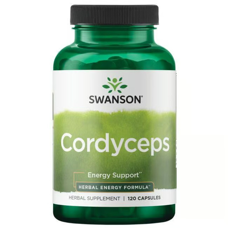 Swanson Cordyceps 600 mg 120 kapsułek