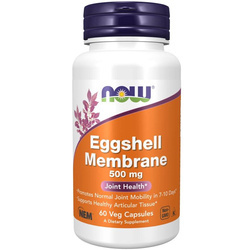 Now Foods Eggshell Membrane 500 mg 60 kapsułek