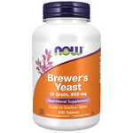 Now Foods Drożdże Piwne (Brewer's Yeast) 650 mg 200 tabletek