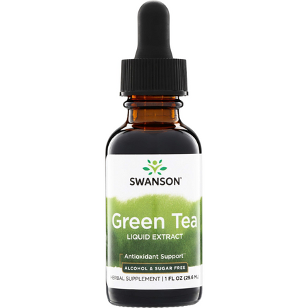 Swanson Zielona Herbata (Green Tea) Extract 29,6 ml krople
