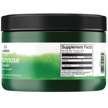 Swanson D-Mannoza Puder 50 g 
