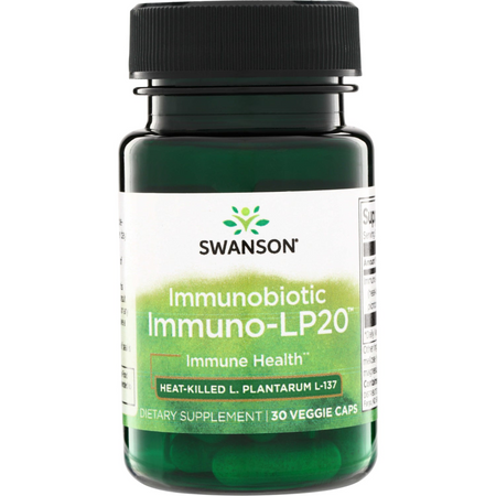 Swanson Immuno-LP20 Probiotyk Immunobiotic 50 mg 30 vega kapsułek