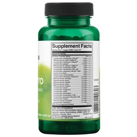 Swanson Epic Pro 25-Strain Probiotic 30 kapsułek