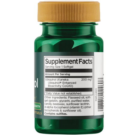 Swanson Ubiquinol Koenzym Q10 200 mg 30 kapsułek