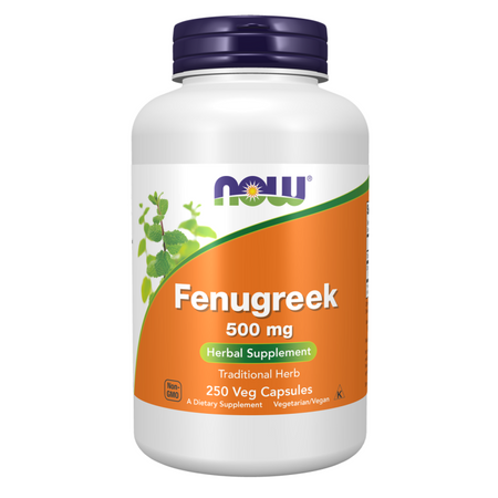 Now Foods Kozieradka (Fenugreek) 500 mg 250 kapsułek