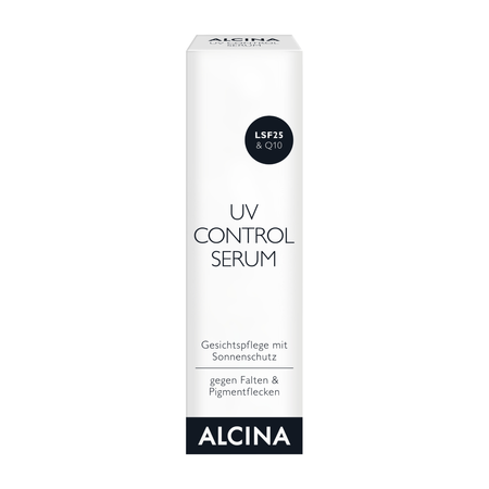 ALCINA N°1 UV Control Serum – serum do twarzy z filtrem SPF25 i koenzymem Q10, 50 ml
