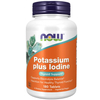 Now Foods Potassium plus Iodine 180 tabletek