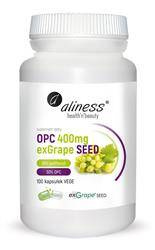 Aliness OPC 400 mg exGrape Seeds Extract 100 kapsułek vege