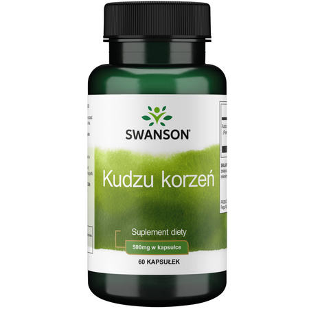 Swanson Full Spectrum Kudzu Root 500 mg 60 kapsułek