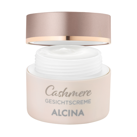 ALCINA Cashmere Face Cream – krem do twarzy z ekstraktem kaszmirowym, wygładzający, do skóry suchej, 50 ml
