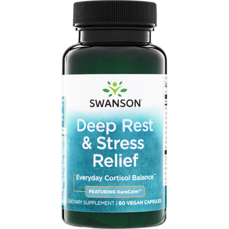 Swanson Deep Rest Stress Relief 60 veg kapsułek