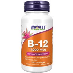 Now Foods Witamina B12 1000 mcg 250 tabletek