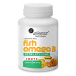 Aliness Fish Omega 3 FORTE Estry EPA 500 mg DHA 250 mg 90 kapsułek