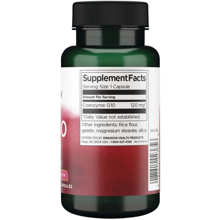 Swanson Koenzym Q10 Higher Strength 120 mg 100 kapsułek