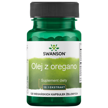 Swanson Olej z Oregano 150 mg 120 kapsułek