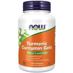 Now Foods Turmeric Curcumin Gels 120 kapsułek