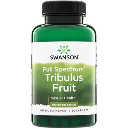 Swanson Buzdyganek (Tribulus Terrestris) Fruit 500 mg 90 kapsułek