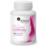 Aliness Magnez chelatowany 720mg + B6 (P-5-P) 100 kapsułek