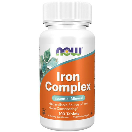 Now Foods Iron Complex 100 tabletek