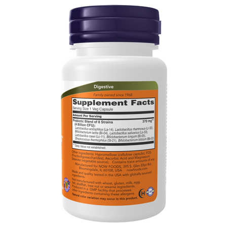 Now Foods Probiotyk Gr-8 Dophilus 120 kapsułek