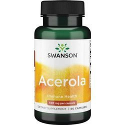 Swanson Acerola 500 mg 60 kapsułek