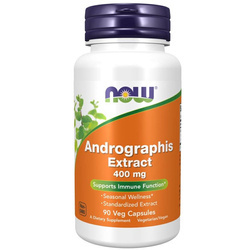 Now Foods Andrographis Extract 400 mg 90 kapsułek