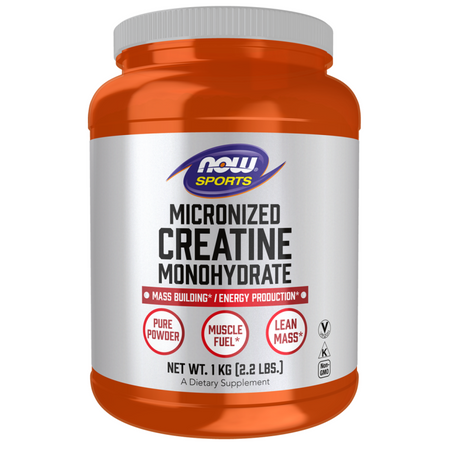 Now Foods Monohydrat Kreatyny, Micronized Powder 1000 g