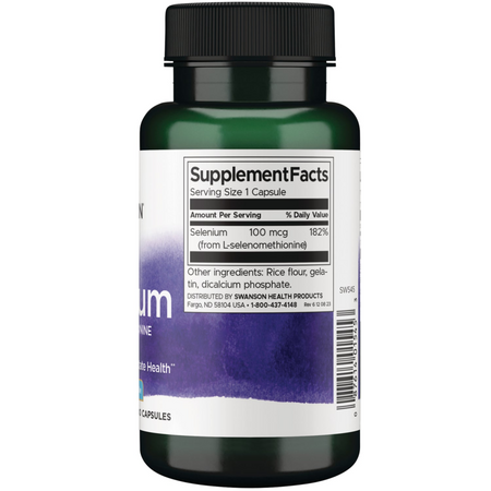Swanson Selen 100 mcg 300 kapsułek