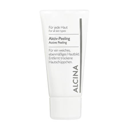 ALCINA For all skin types Active Peeling – peeling do twarzy z granulatem okrzemkowym, 50 ml