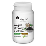 Aliness Aktywny Węgiel 300 mg 100 kapsułek vege
