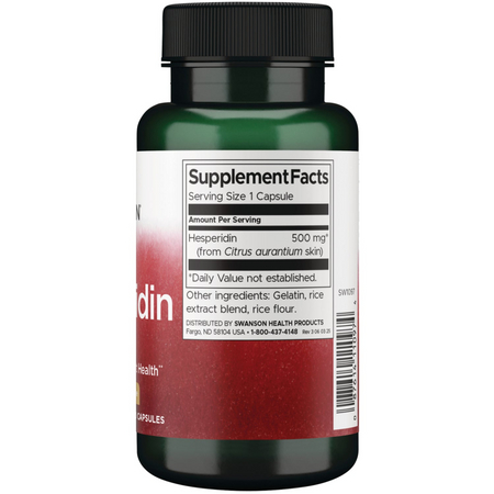 Swanson Hesperidin 500 mg 60 kapsułek