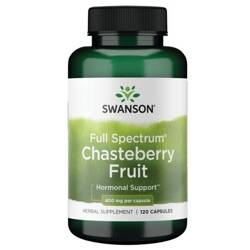 Swanson Niepokalanek (Chasteberry Fruit) 400mg 120 kapsułek