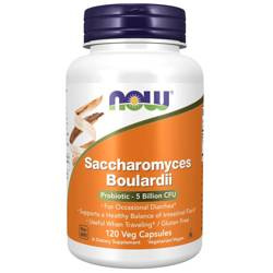 Now Foods Sacharomyces Boulardi 120 kapsułek