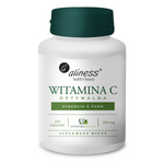 Aliness Witamina C Optymalna 250 mg 200 kapsułek vege