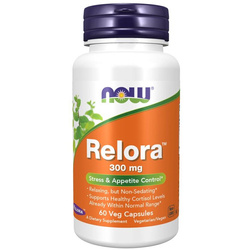 Now Foods Relora 300 mg 60 veg kapsułek