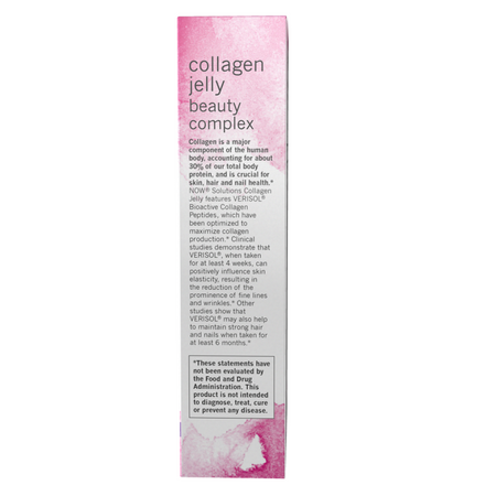 Now Foods Collagen Jelly Beauty Complex Sweet Plum 10 saszetki