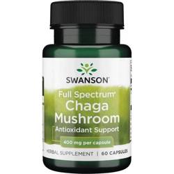 Swanson Chaga Mushroom 60 kapsułek
