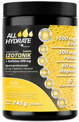 ALLHydrate Izotonik Lemon + Kofeina 200mg 745 g